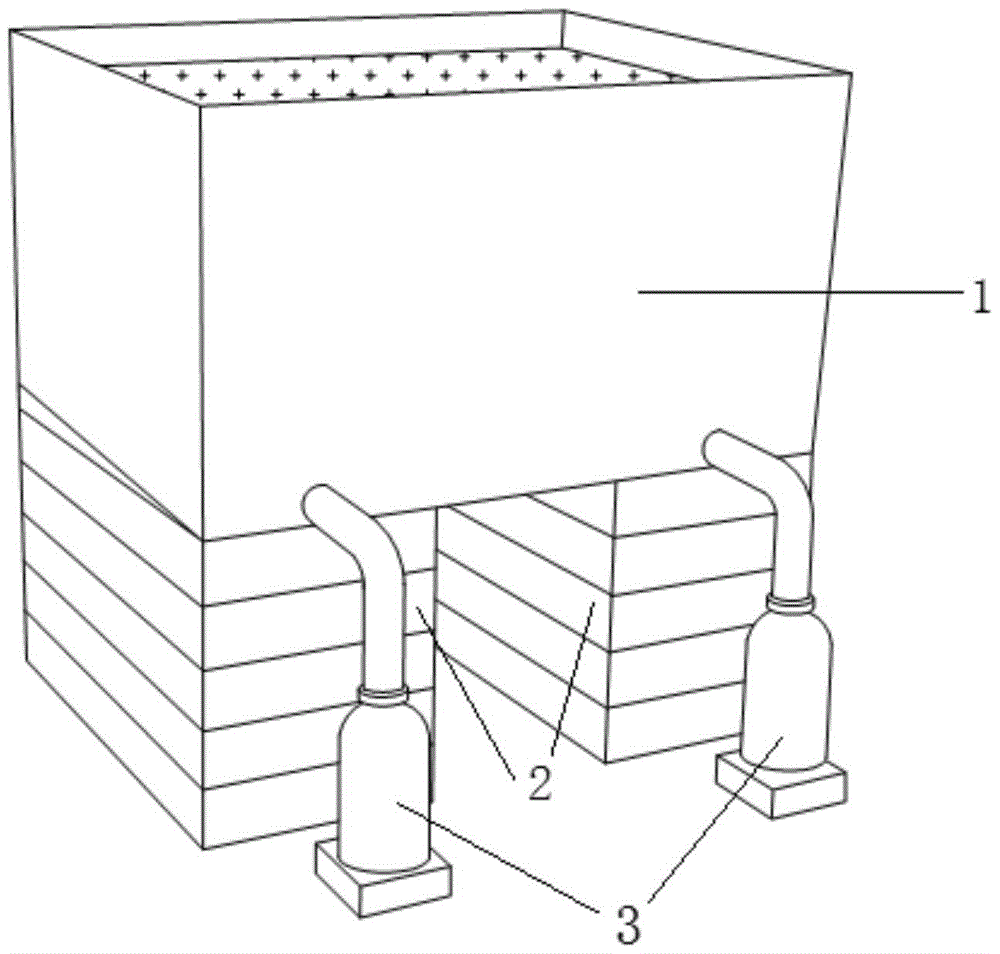 A kind of roof greening simulation experiment device