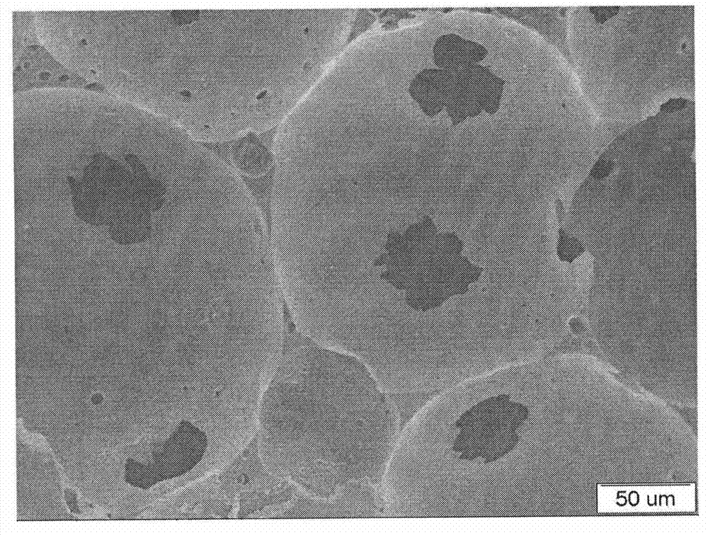 Preparation method of carbon foam heat insulation material added with hollow ceramic balls