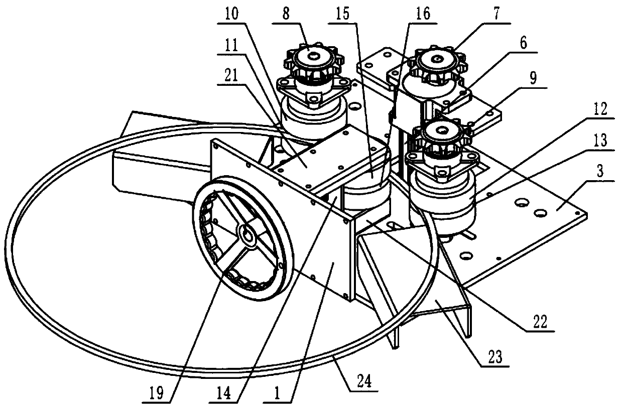 Sectional material side bending and rounding machine