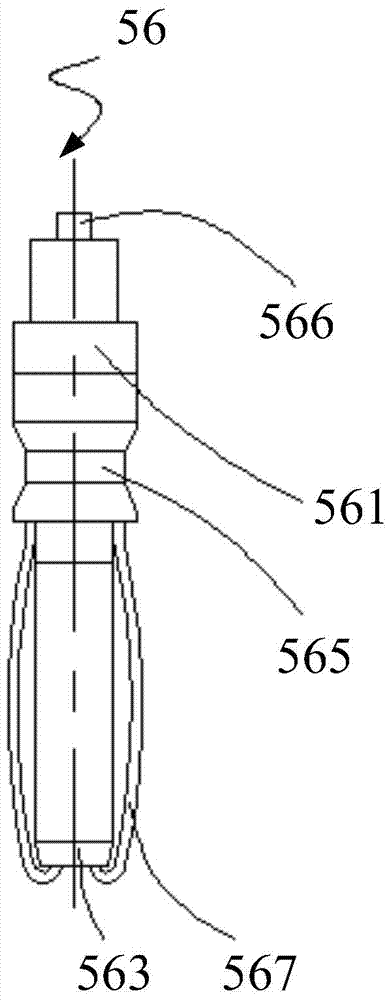 RF coaxial connector and board-to-board RF coaxial connector combination