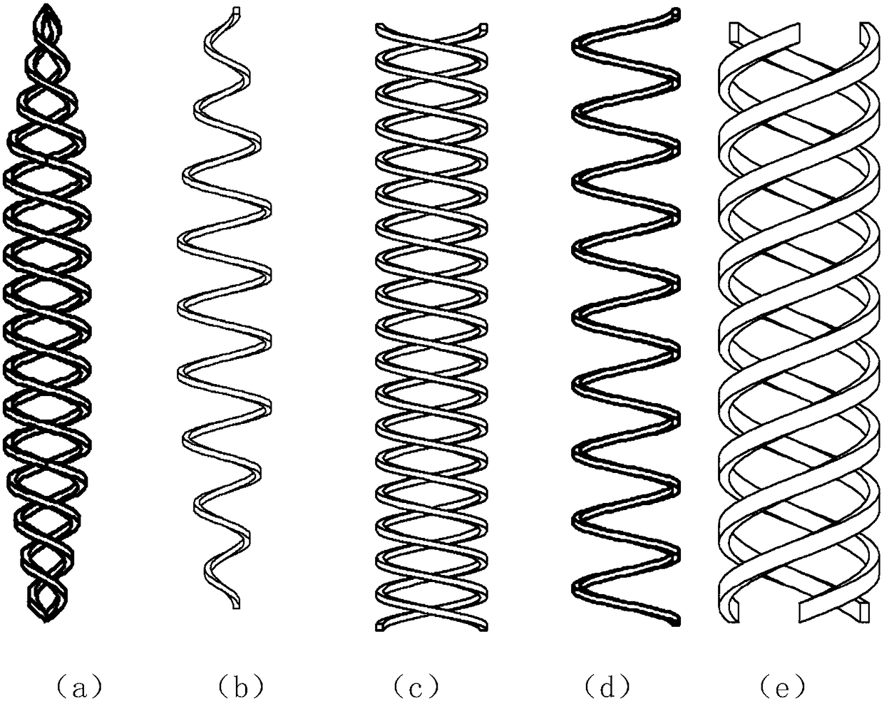 Self rotational flow long water gap for continuous casting