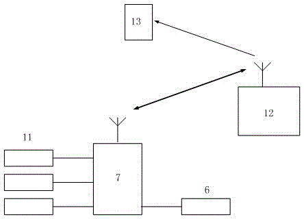 Real-time bridge state parameter monitoring and alarm system