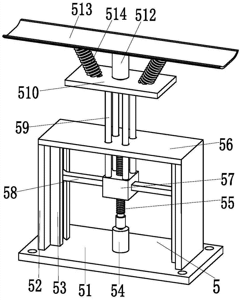 A toilet with massage function