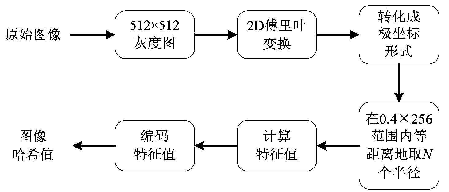 Image data security transmission system with support of transparent transcoding