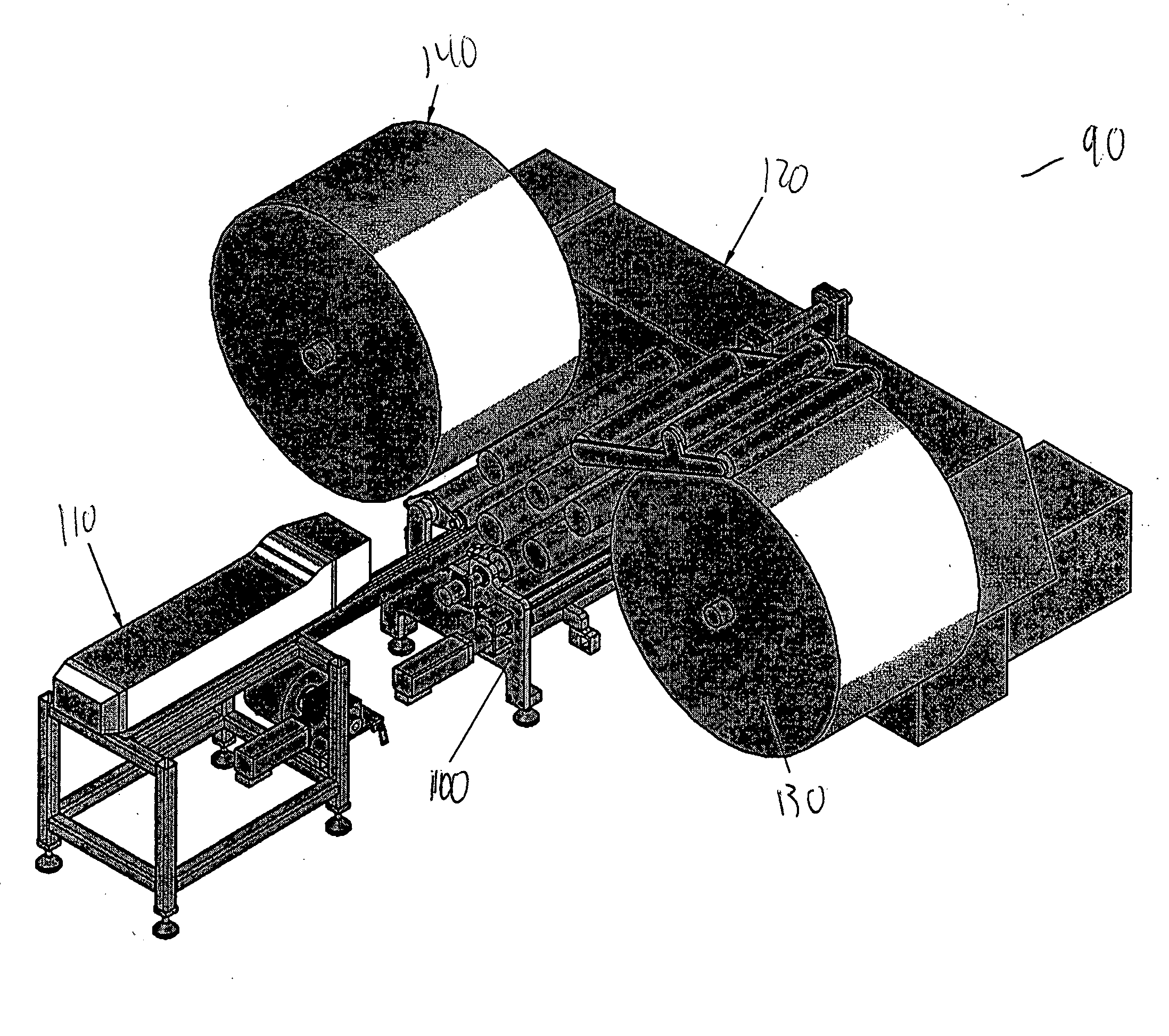 Tear tape applicator for ream wrap and other packaging materials