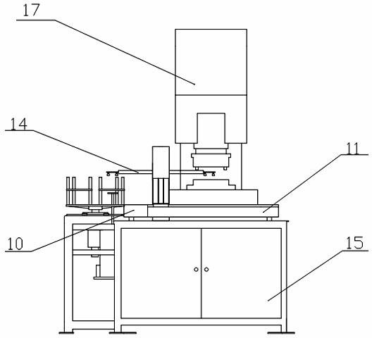 Car audio hardware stamping automatic feeding and unloading manipulator