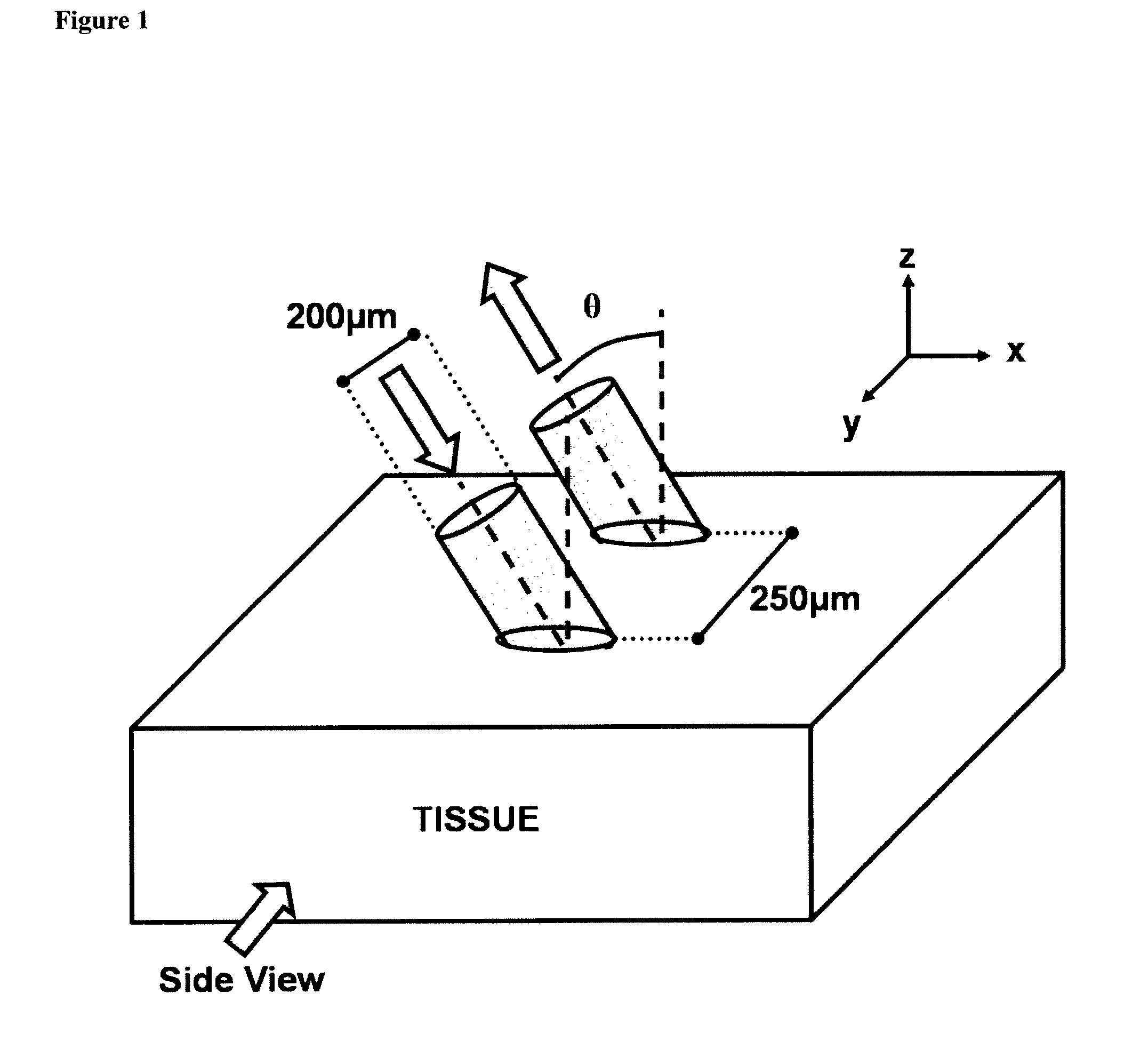 Detecting optical properties of a turbid medium