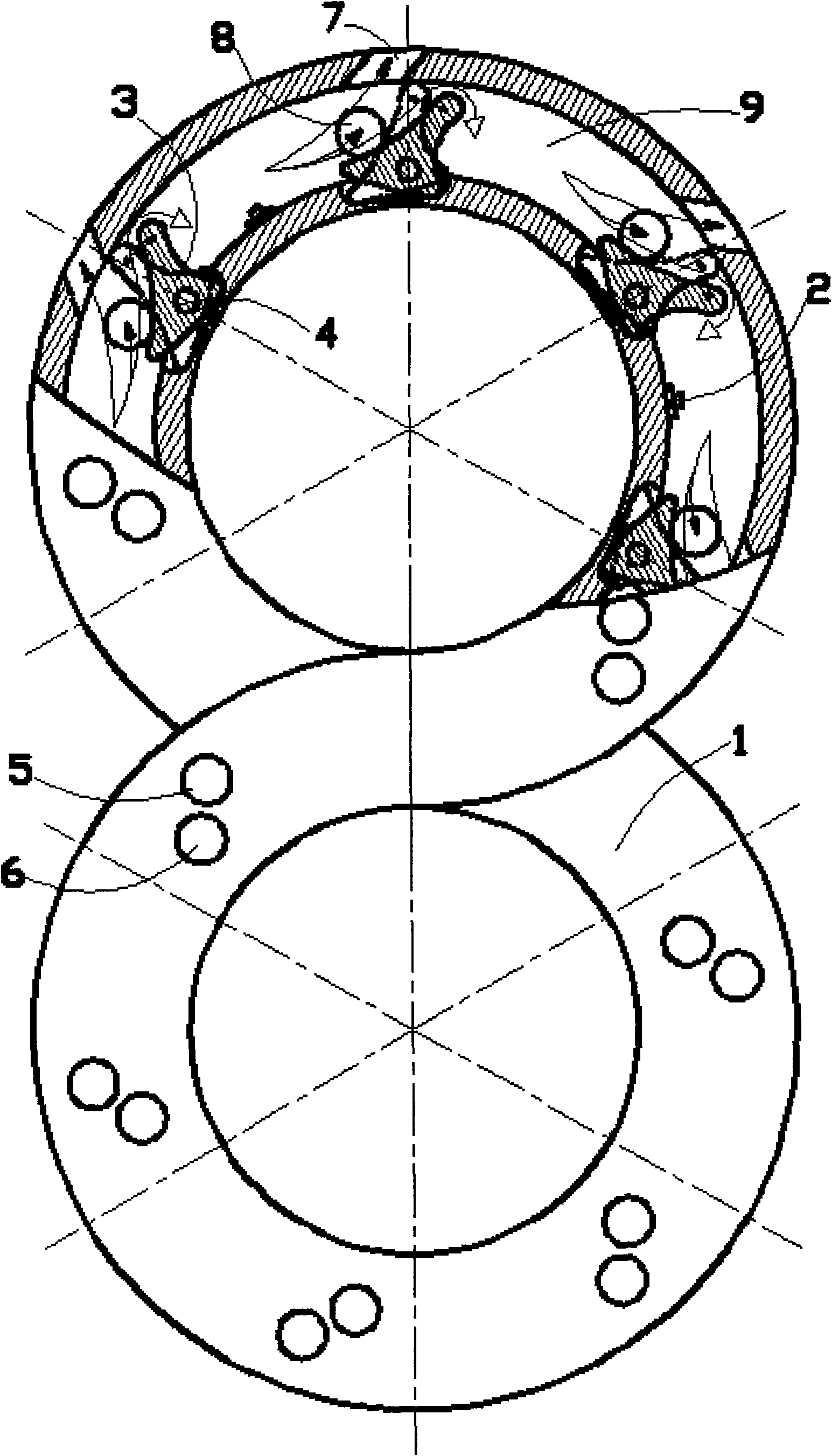 Combustion pursuing device