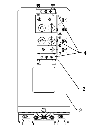 Instrument desk support welding tool