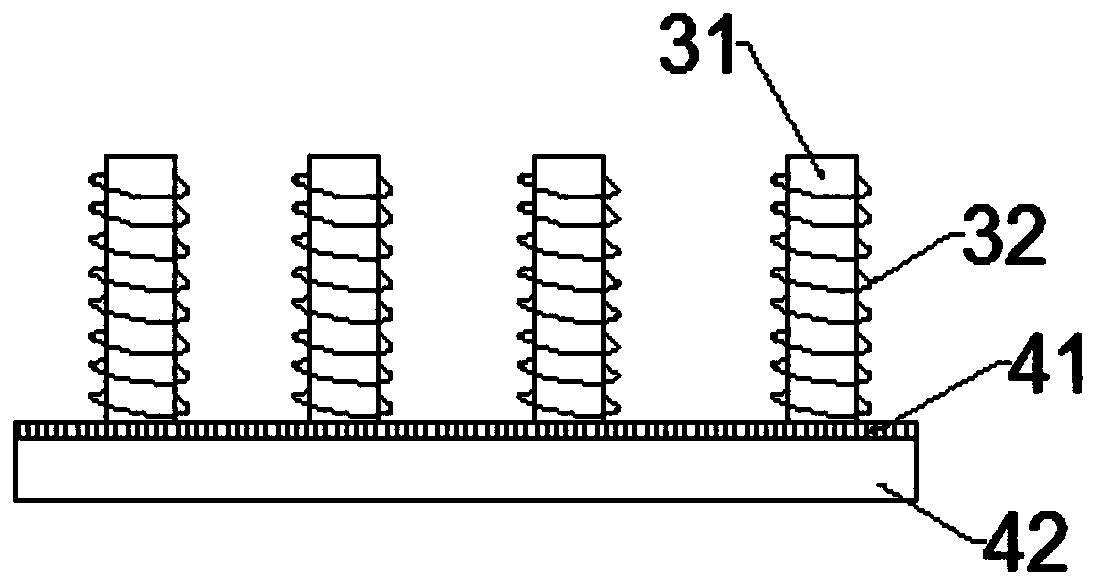 An elevator self-control buffer device