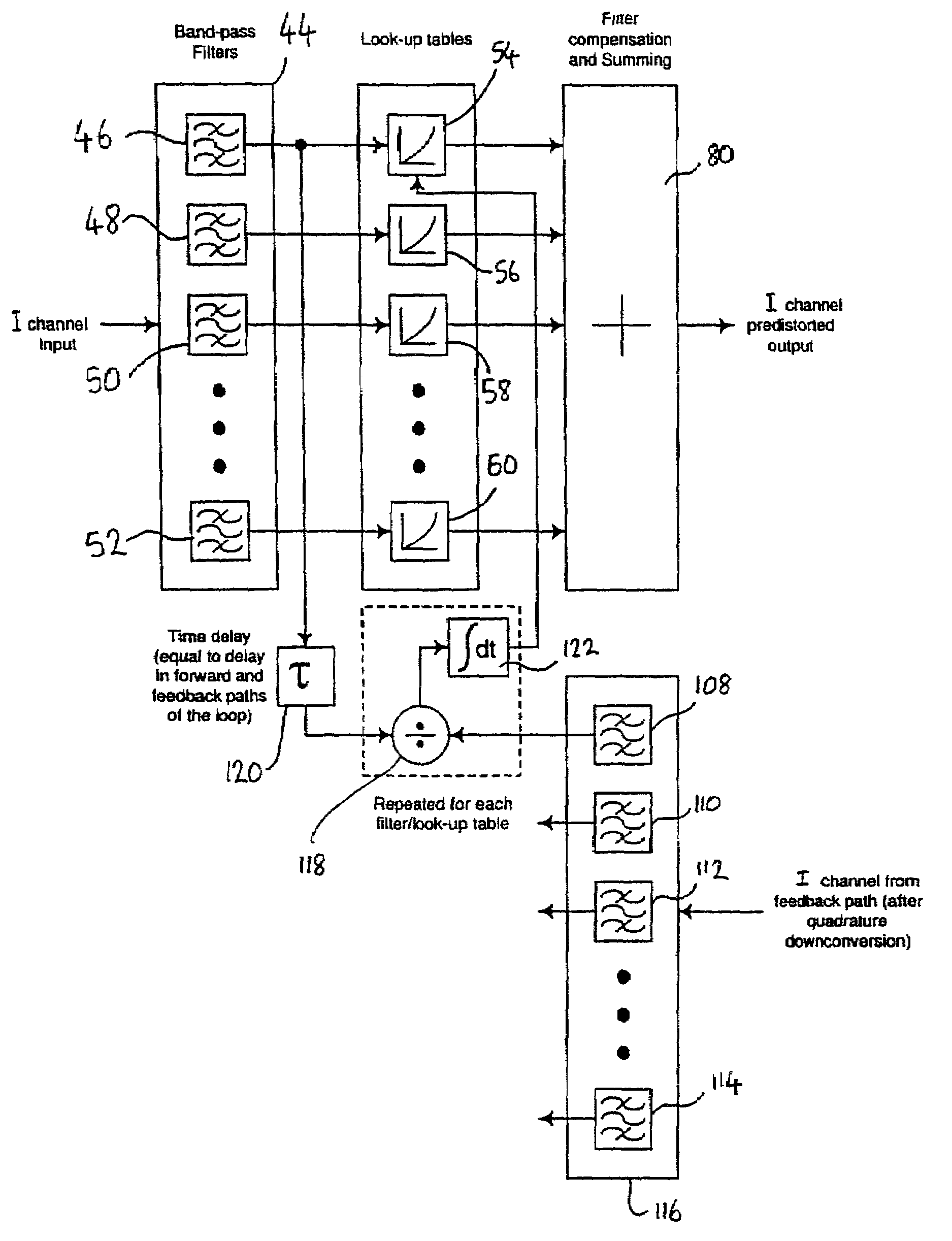 Reducing distortion of signals