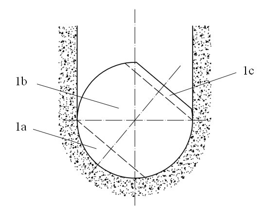 Compound single cone bit