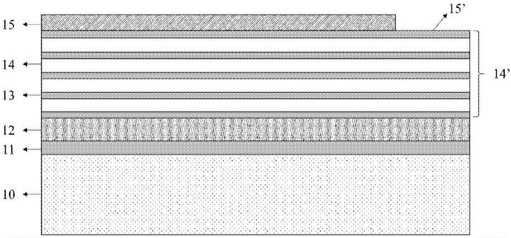 Preparation method of GaN-based porous DBR