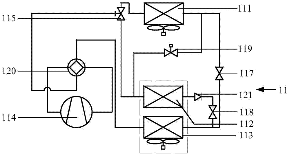 Drying system, air conditioner and working mode switching method