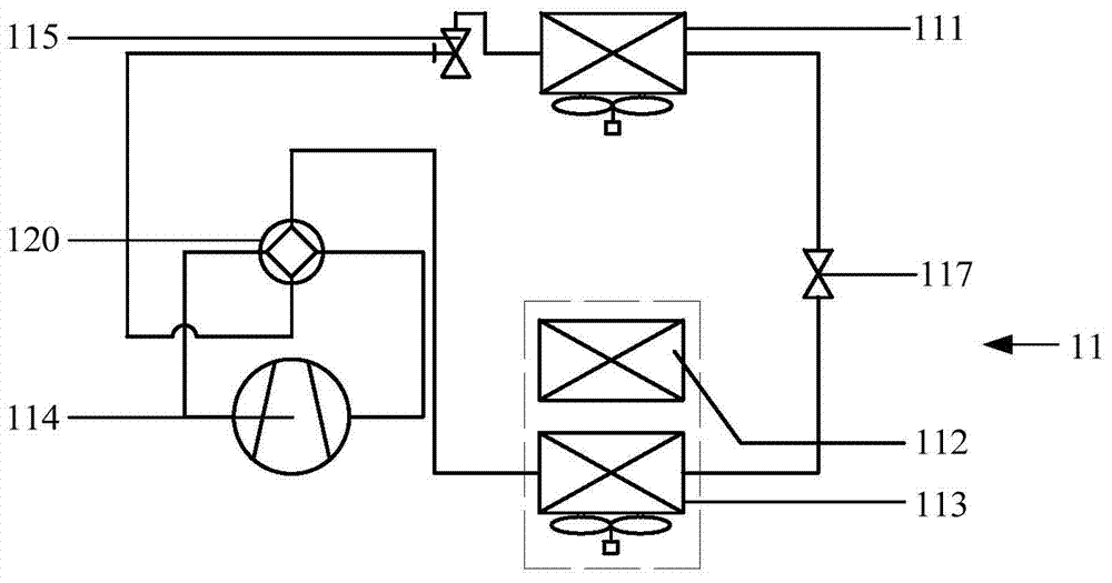 Drying system, air conditioner and working mode switching method