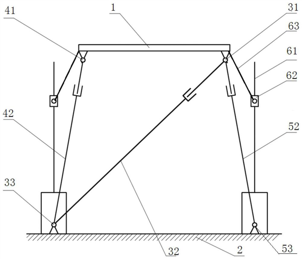 A ship swing table for wind tunnel test