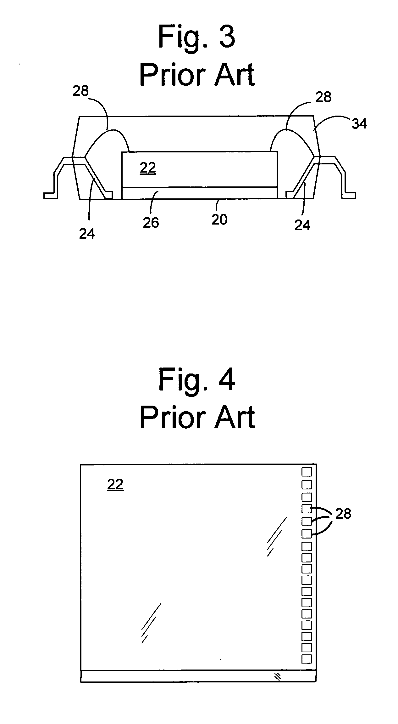 Die package with asymmetric leadframe connection