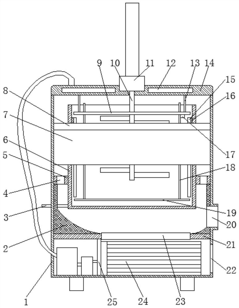 A secondary zinc oxide leaching device