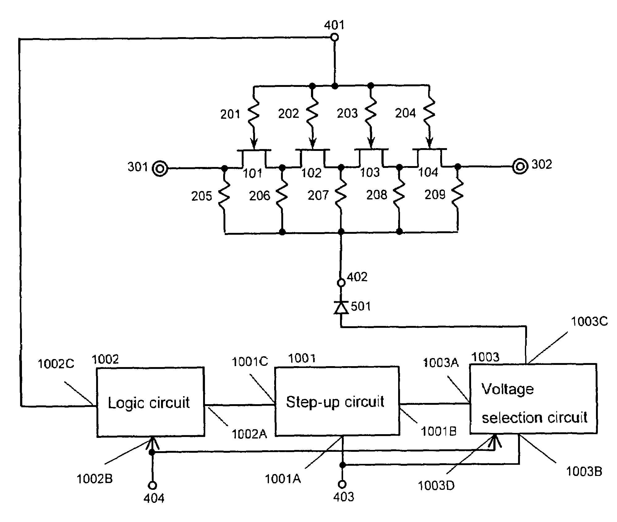 High frequency switch circuit