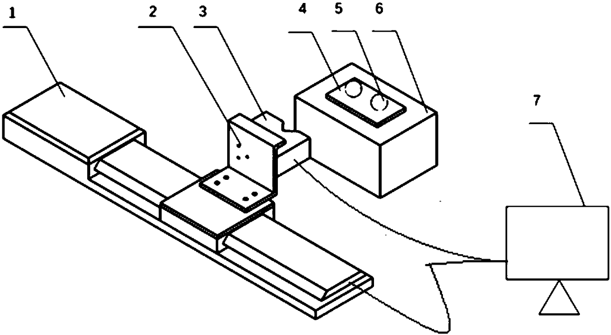 Method for obtaining three-dimensional accurate data by adopting two-dimensional linear laser scanner