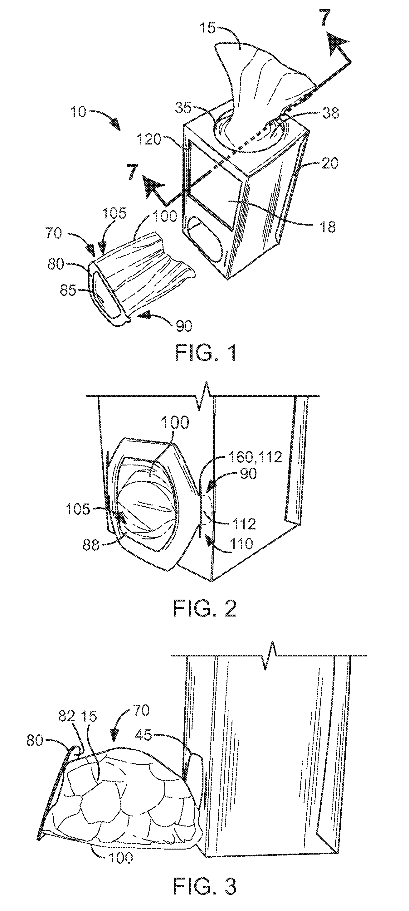 Combination tissue dispenser and trash receptacle