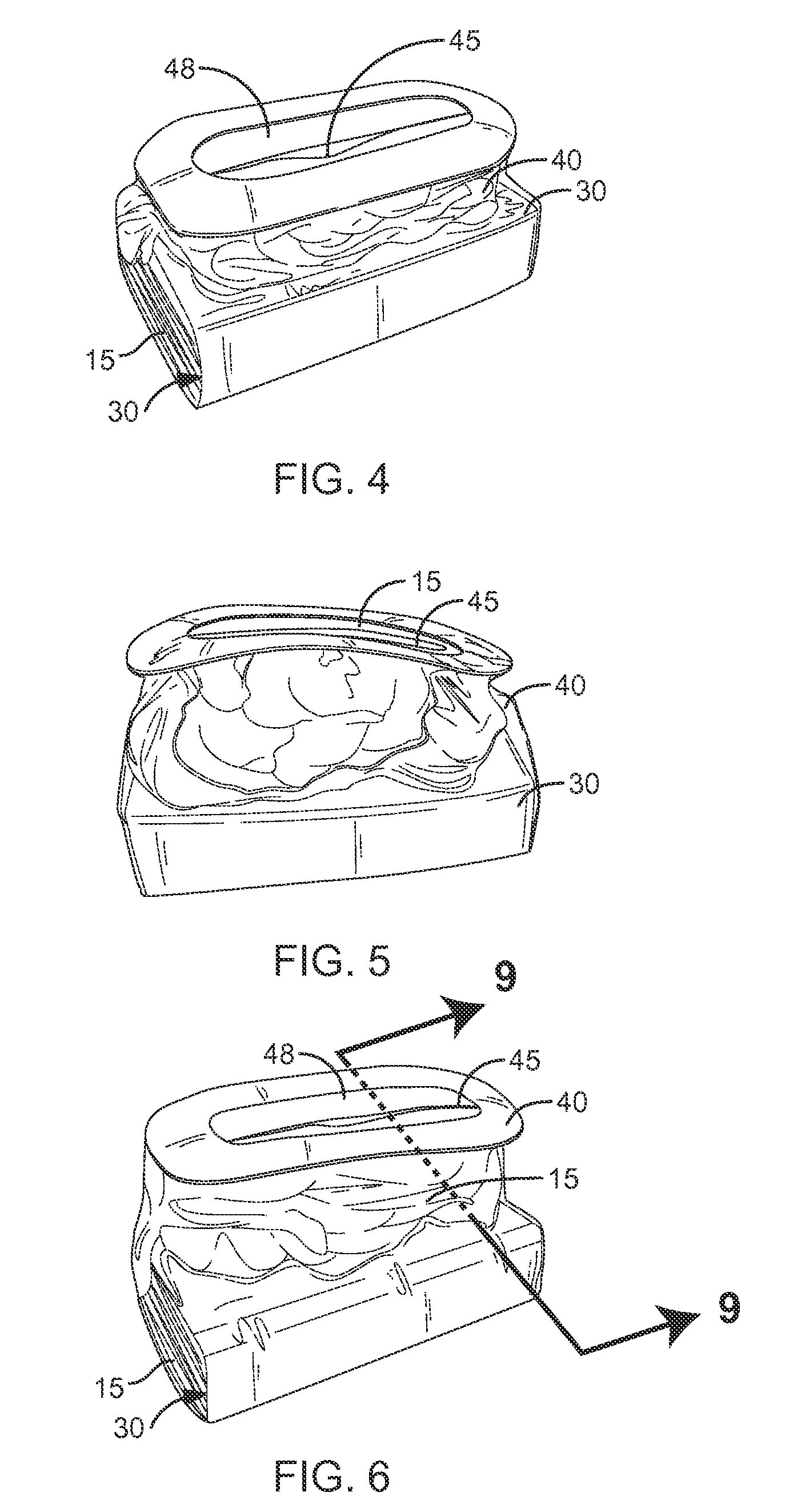 Combination tissue dispenser and trash receptacle