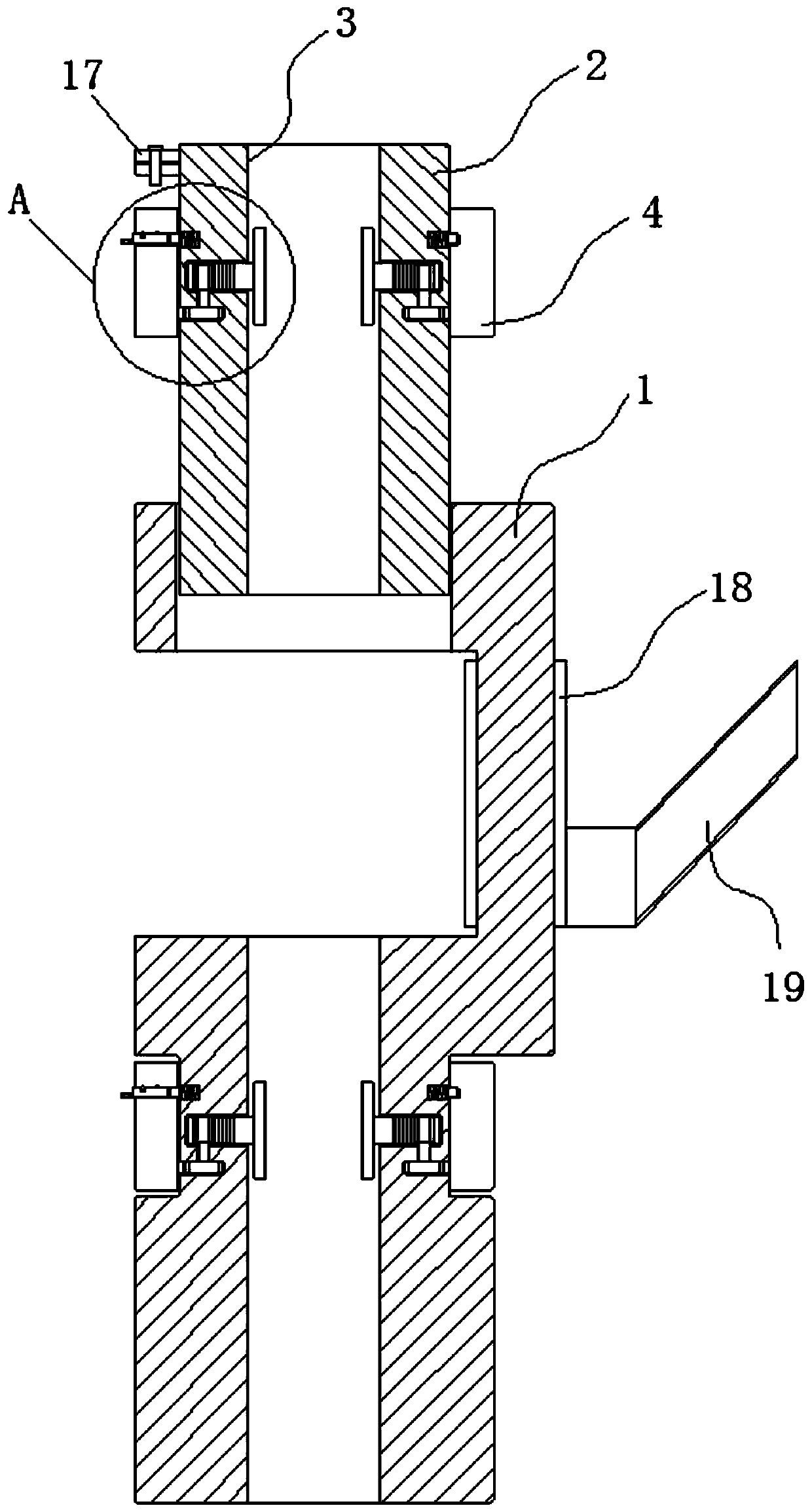 Fruit tree grafting device