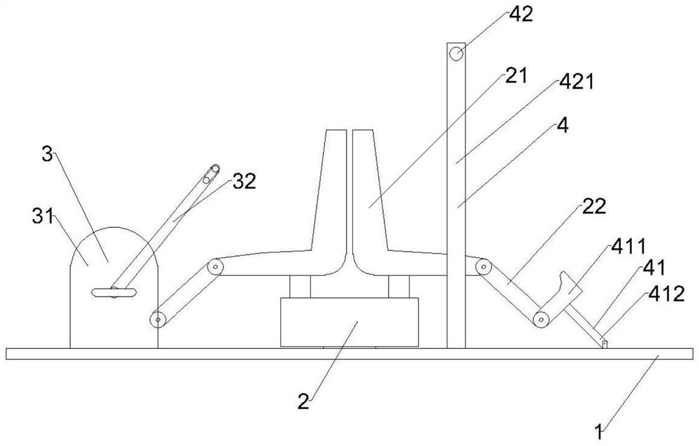 Sitting type limb rehabilitation training equipment