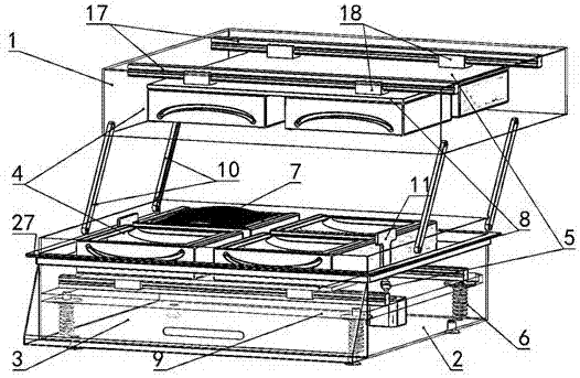 Water-free dry type plasma heating unfreezing instrument