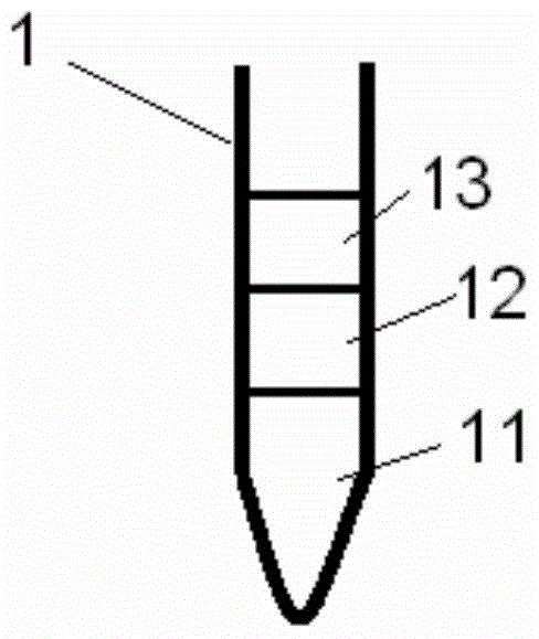 Microtube for blood type testing, integrated abo/rhd blood type testing card and its preparation