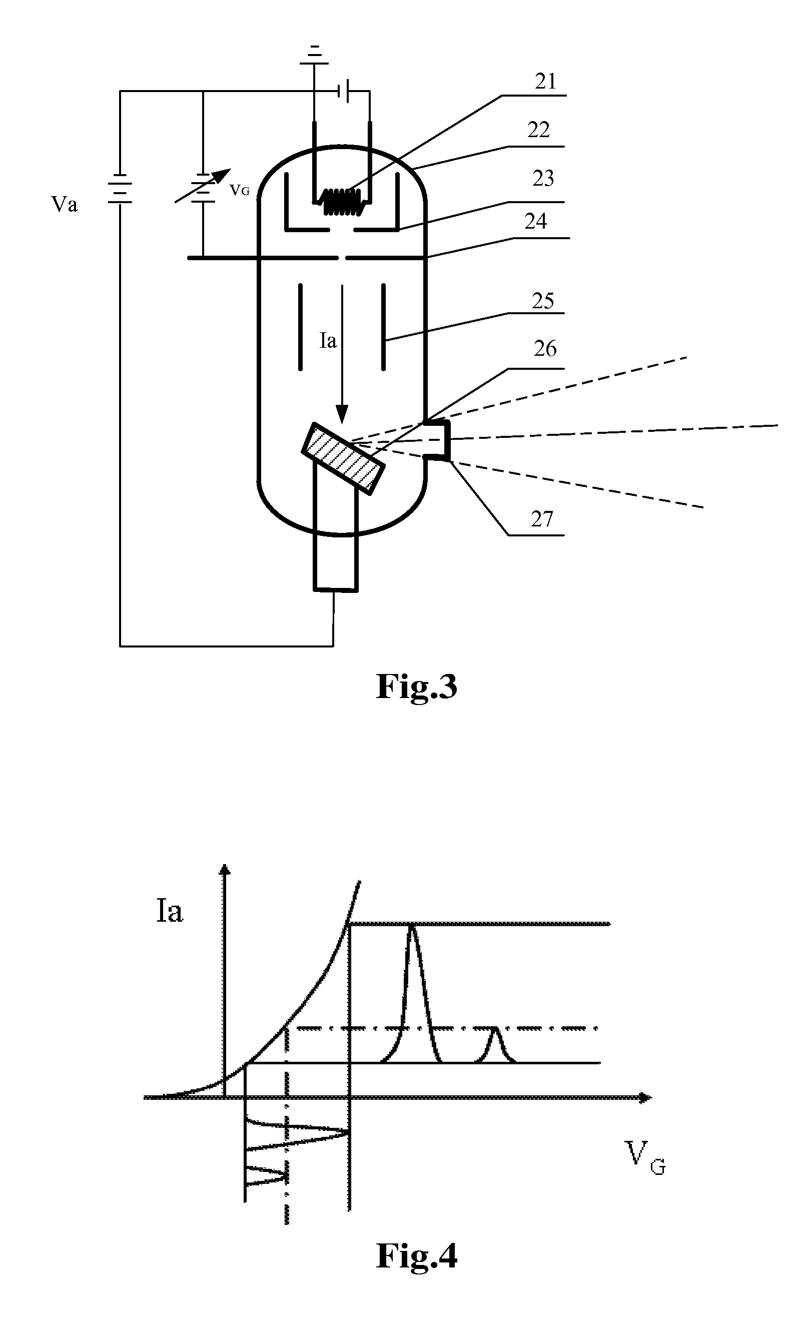 Grid-controlled x-ray source and space x-ray communication system and method