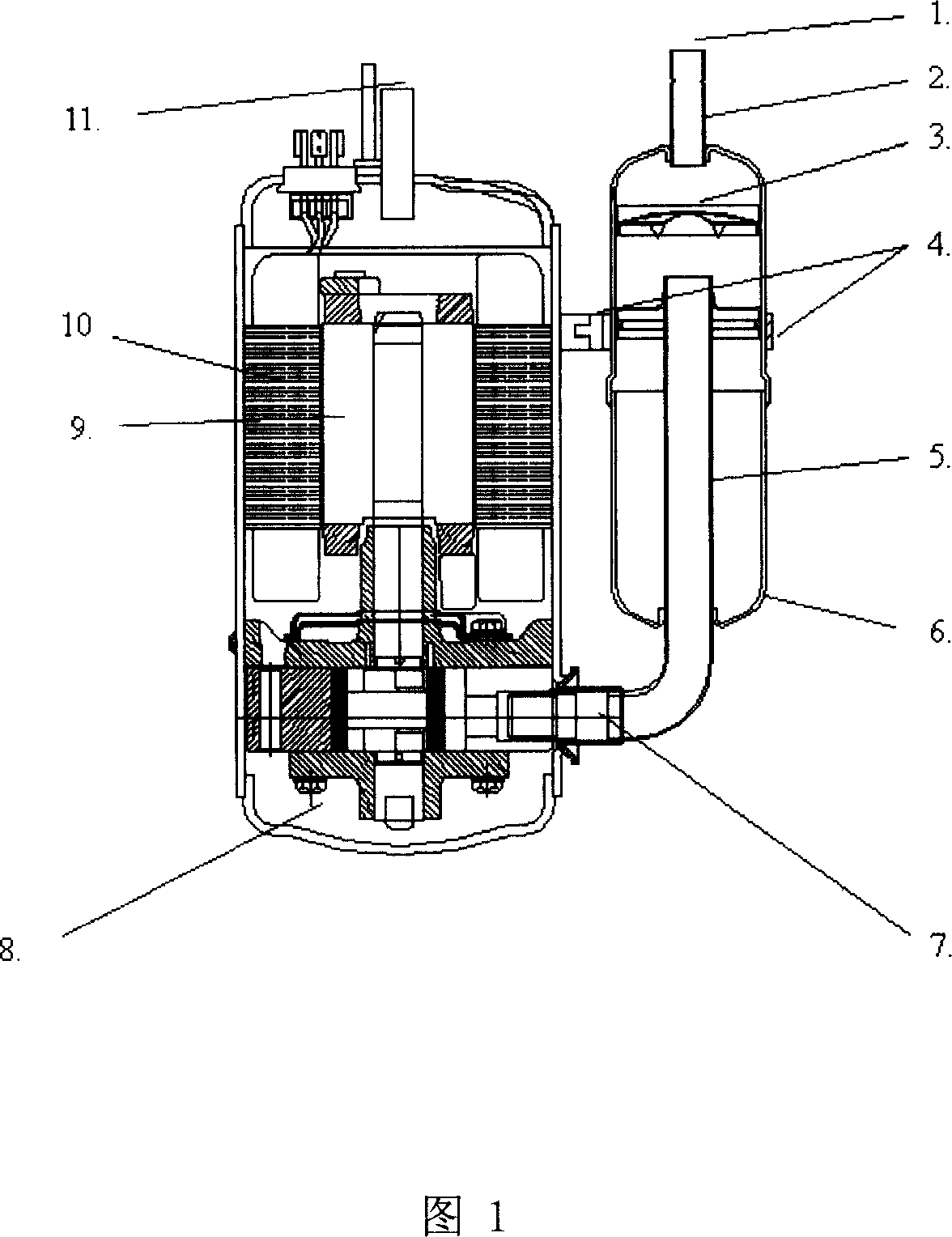 Method for controlling dicharge temp of compressor