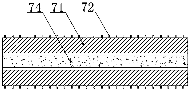 Whole water-repellent natural fiber spunlace non-woven fabric and production equipment thereof