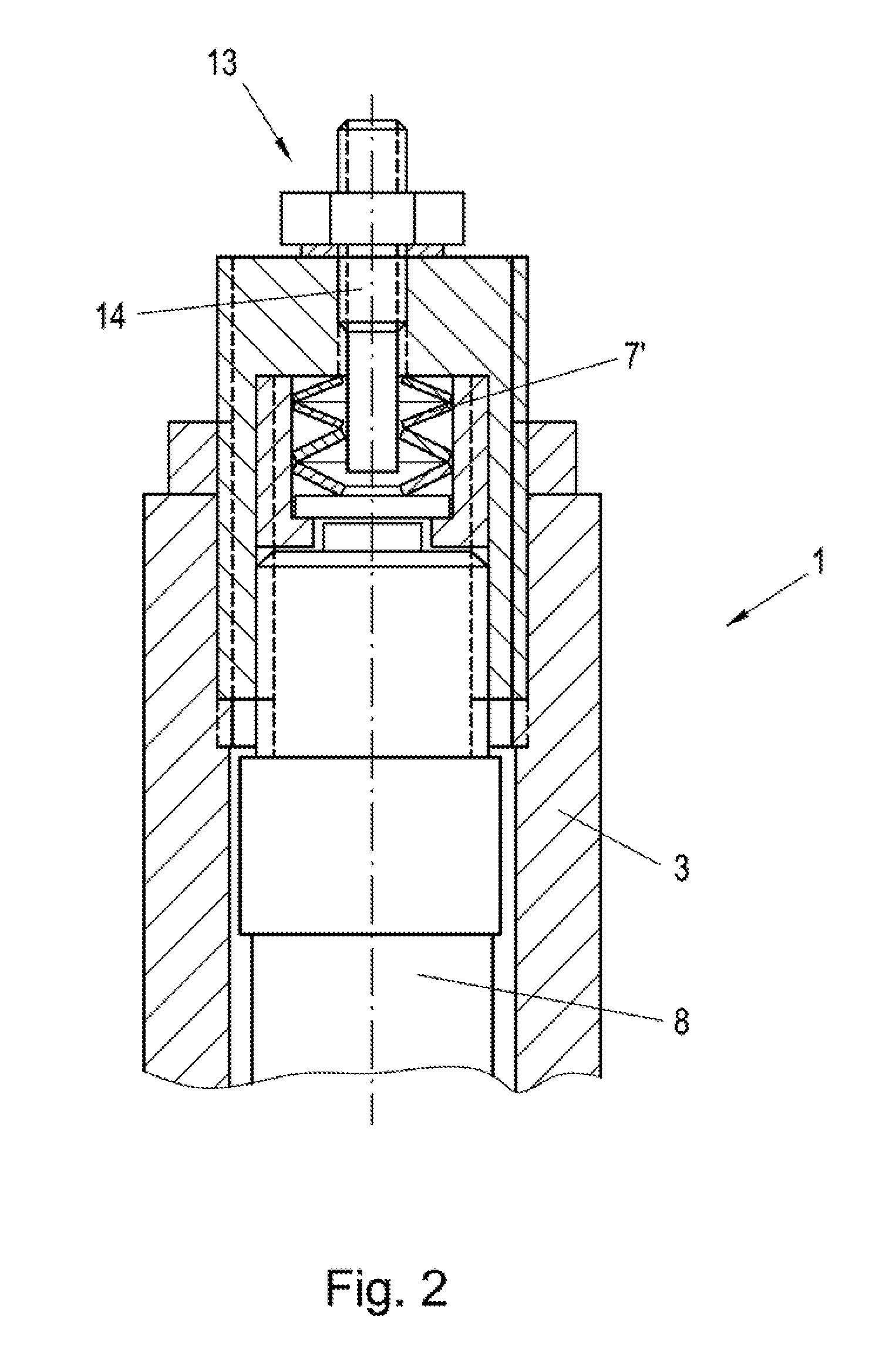 Metering device for granular material