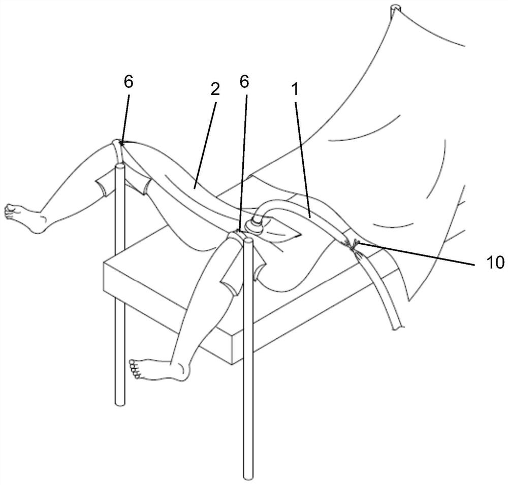 Device and method for removing smoke from prostate resection surgery