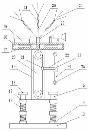 A bird repelling device for power poles and towers