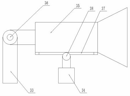 A bird repelling device for power poles and towers