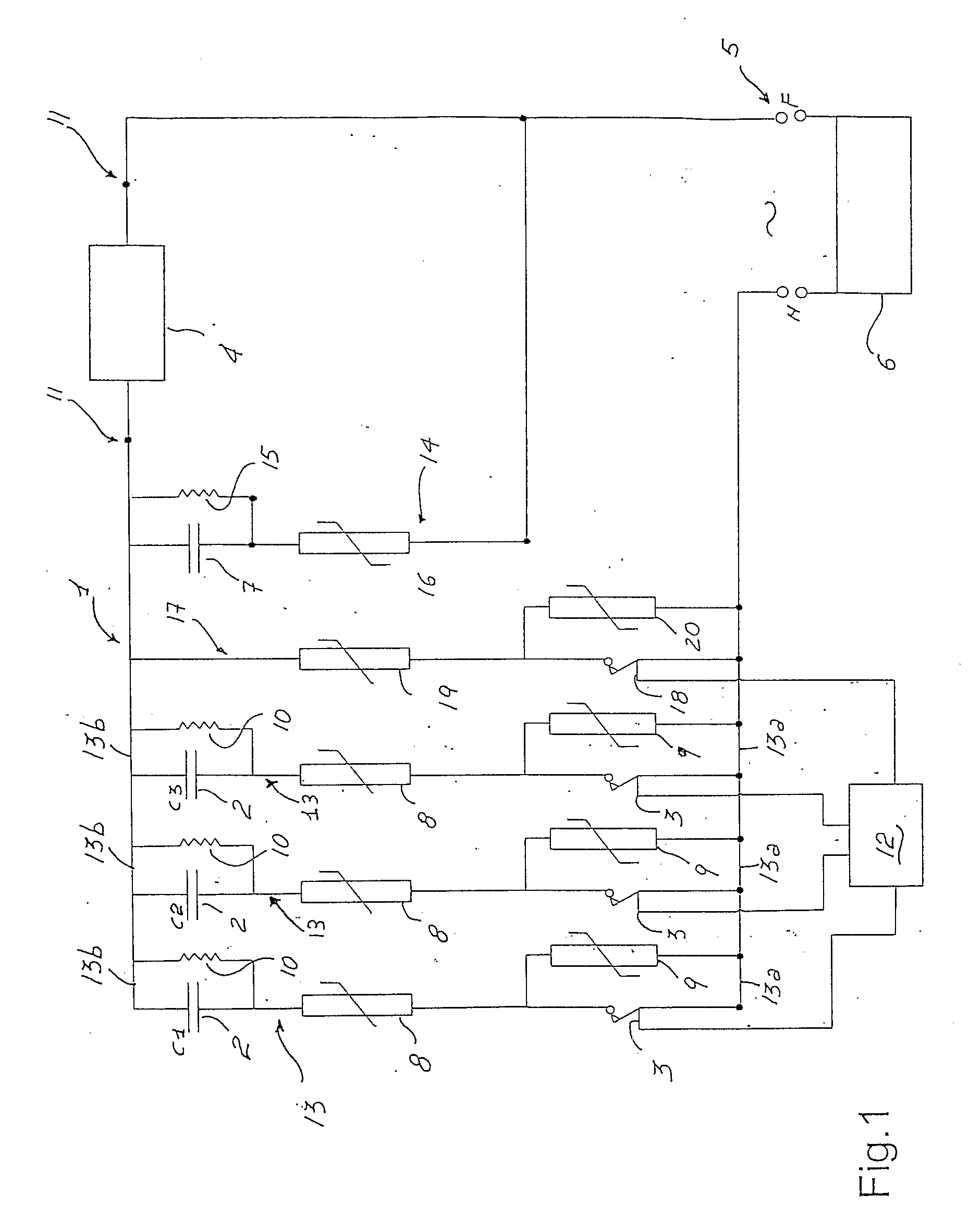 Circuit For The Sinusodial Regulation Of The Electrical Power Supplied To A Load