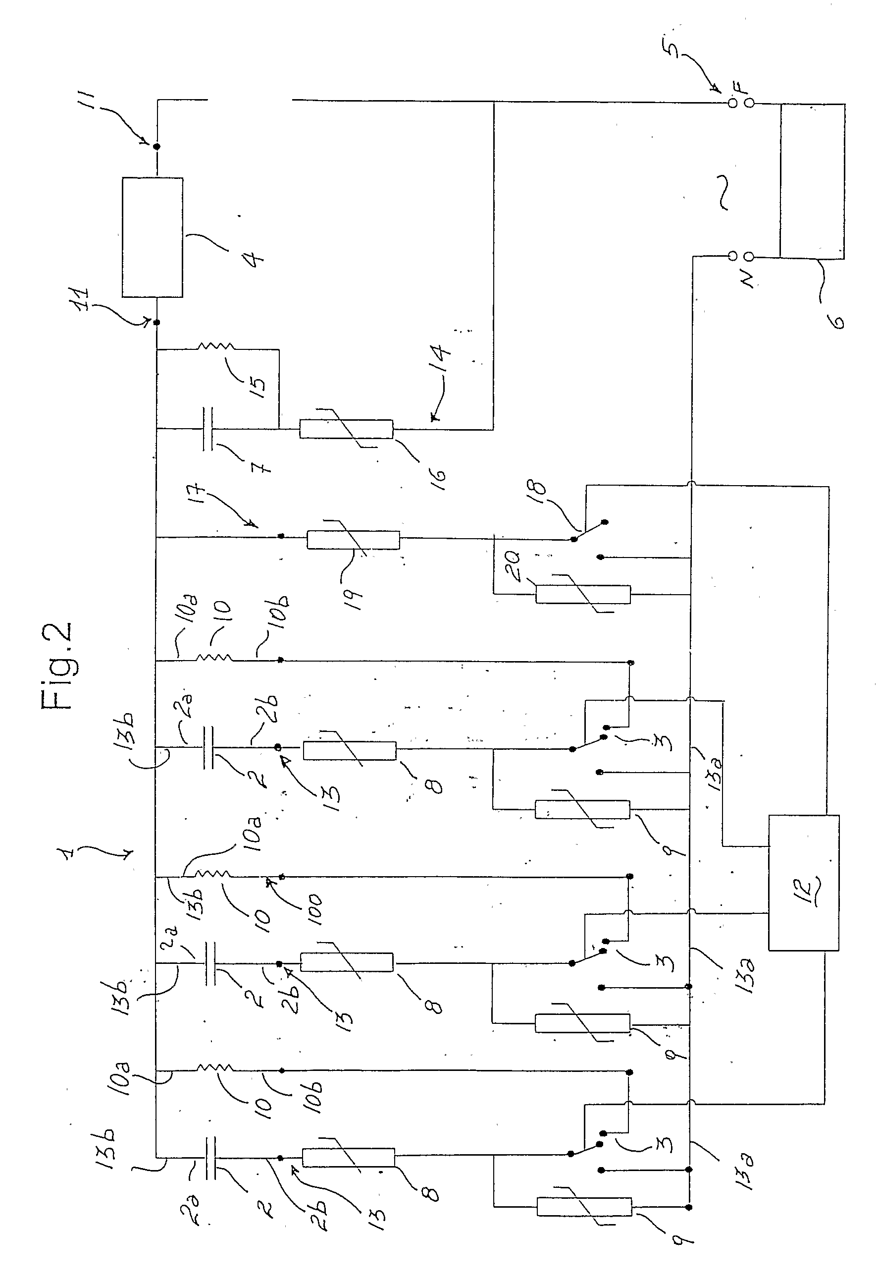 Circuit For The Sinusodial Regulation Of The Electrical Power Supplied To A Load