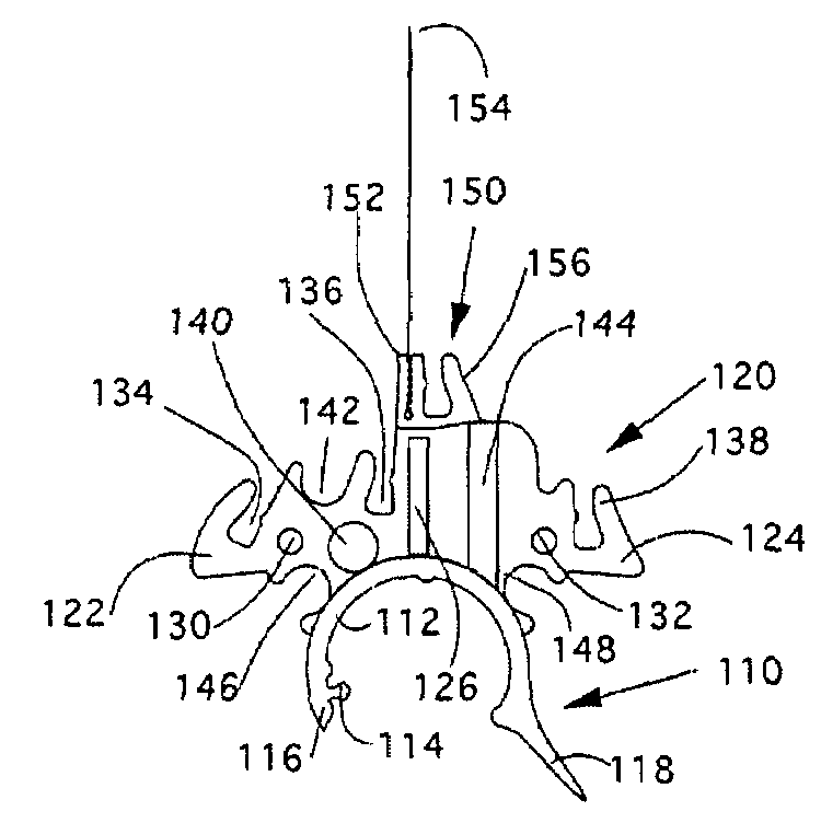 Roller grill separating device