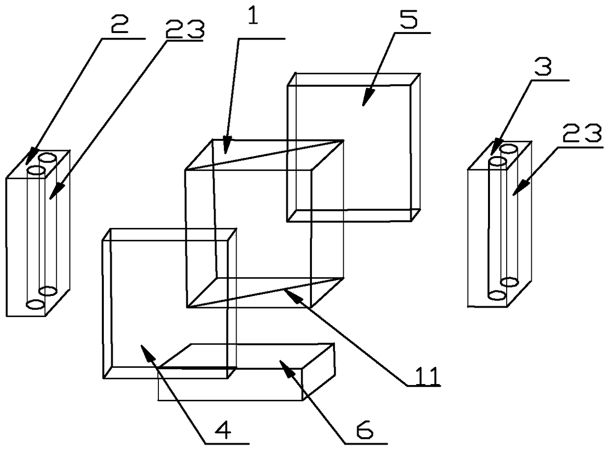 A chip laser amplifier