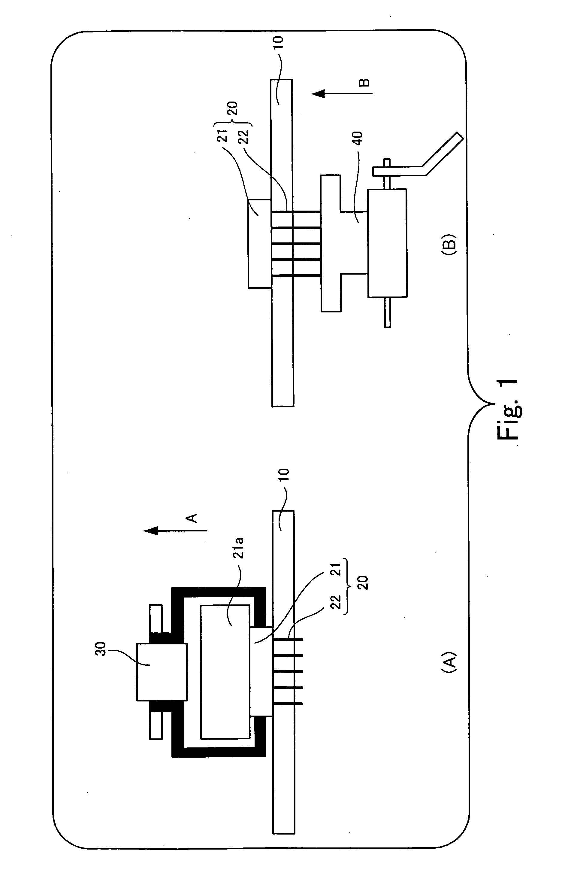 Board, connector, connector detaching device and method of detaching connector