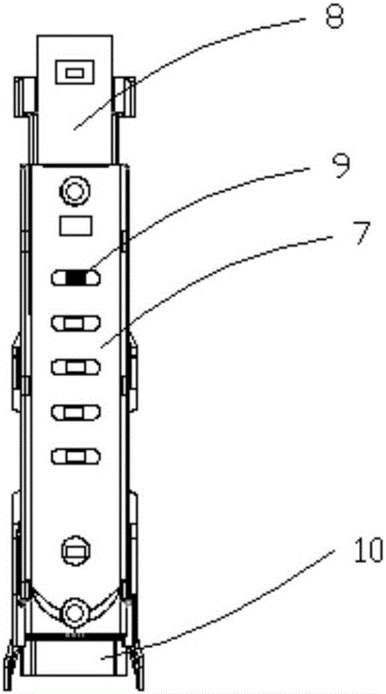 Electric toothbrush handle and electric toothbrush