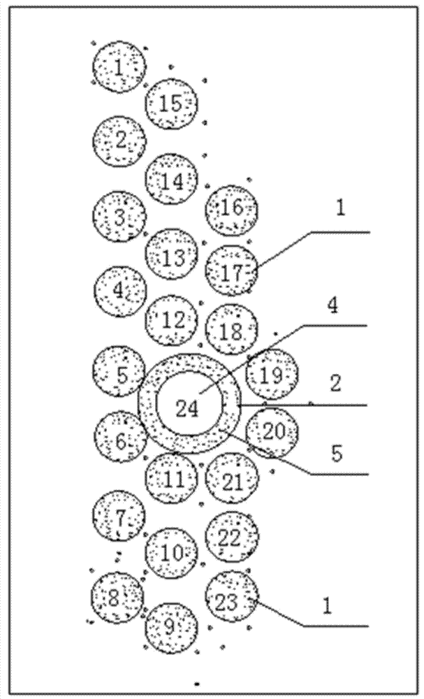 Mechanical shaft-forming method of shield cutterhead maintenance shaft in tunnel and underground construction