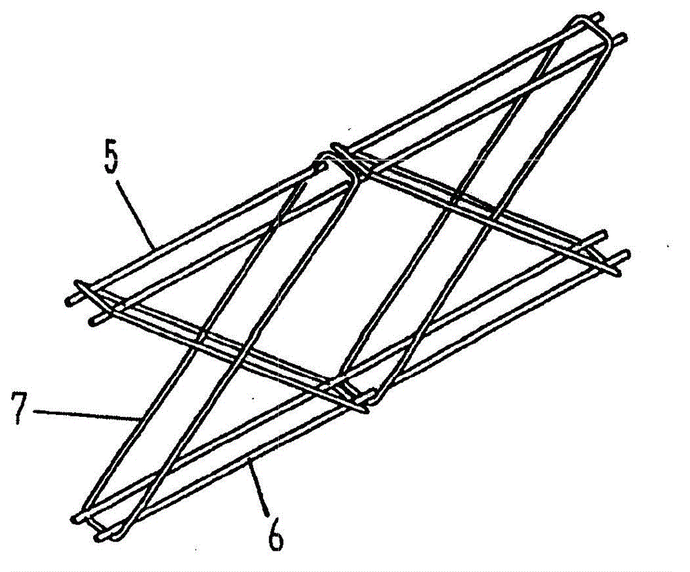 Lightweight slab or similar structural element which can receive equipment that is accessible and that can extend through the slab