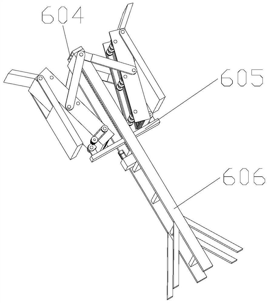 Cable spanning device for electric power construction