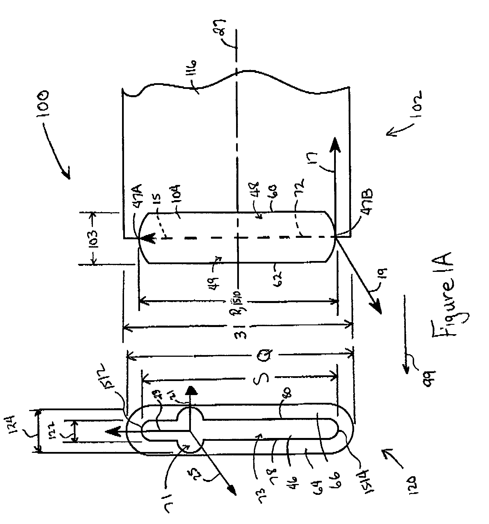 Fastening system having multiple engagement orientations