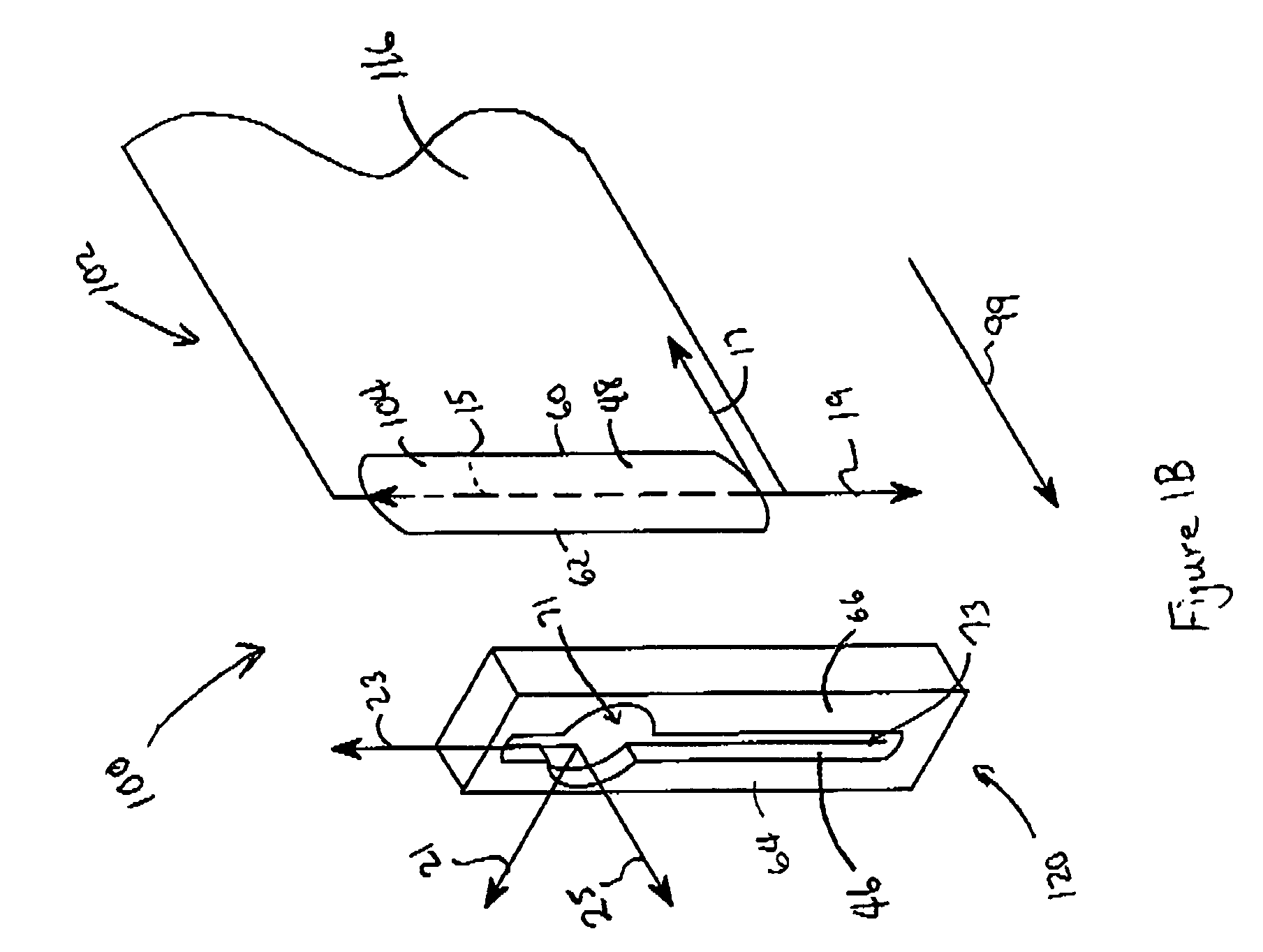 Fastening system having multiple engagement orientations