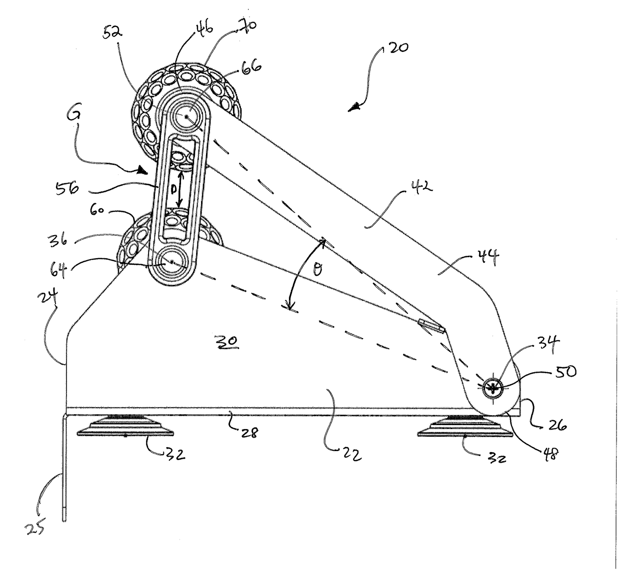 Limb rehabilitation device