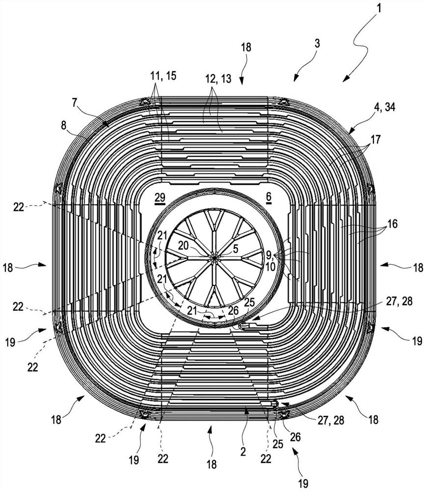 Flat coil carrier